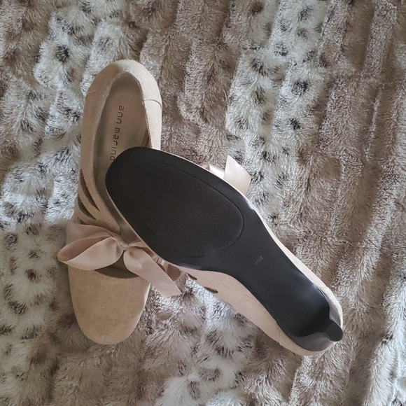 Ann Marino linen heels - Picture 5 of 6